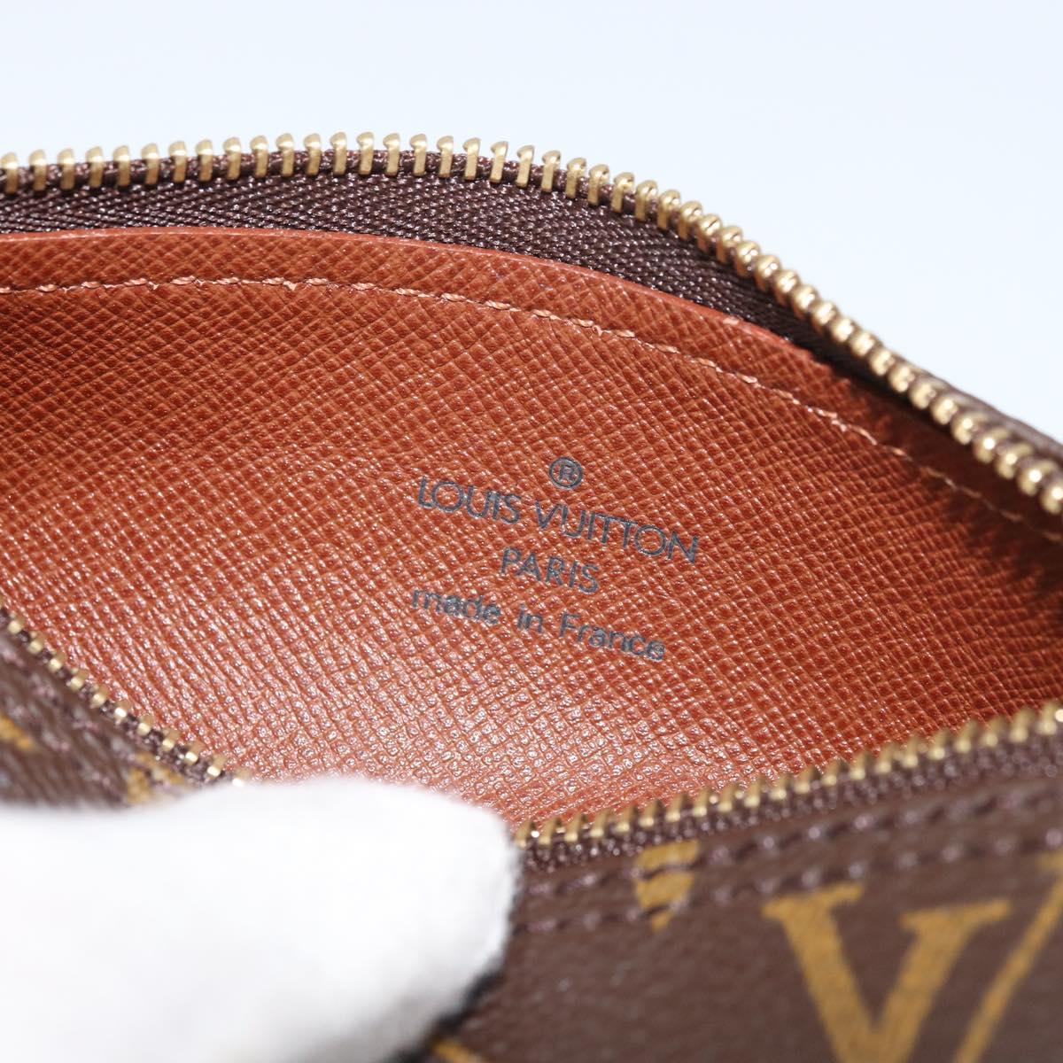 LOUIS VUITTON Monogram Papillon Pouch LV Auth 166259A