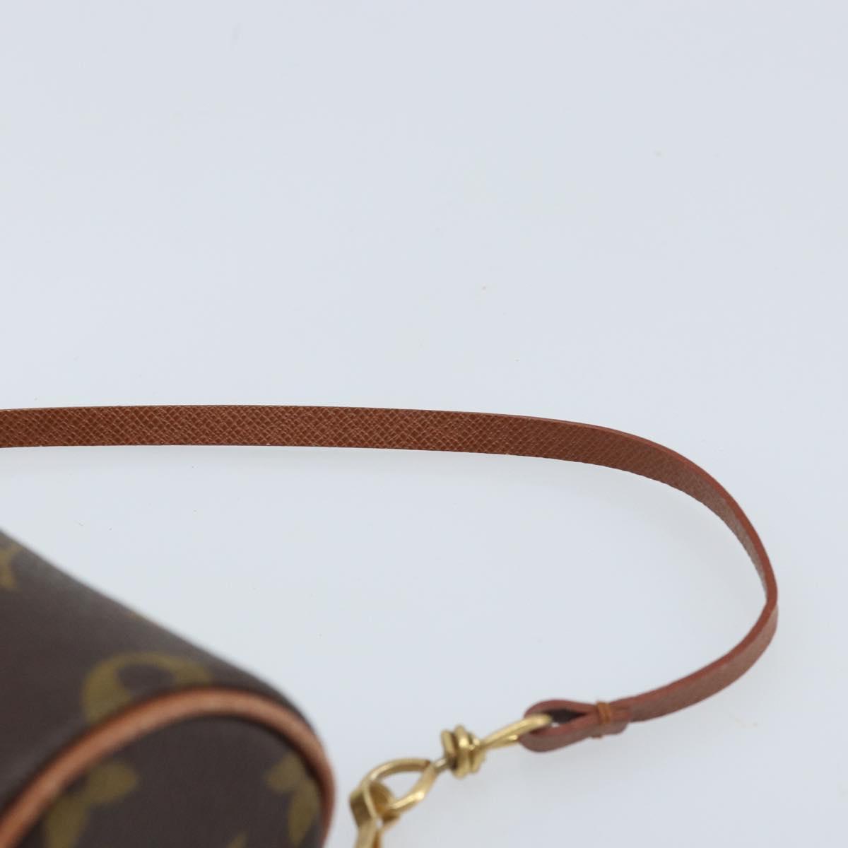 LOUIS VUITTON Monogram Papillon Pouch LV Auth 166260A