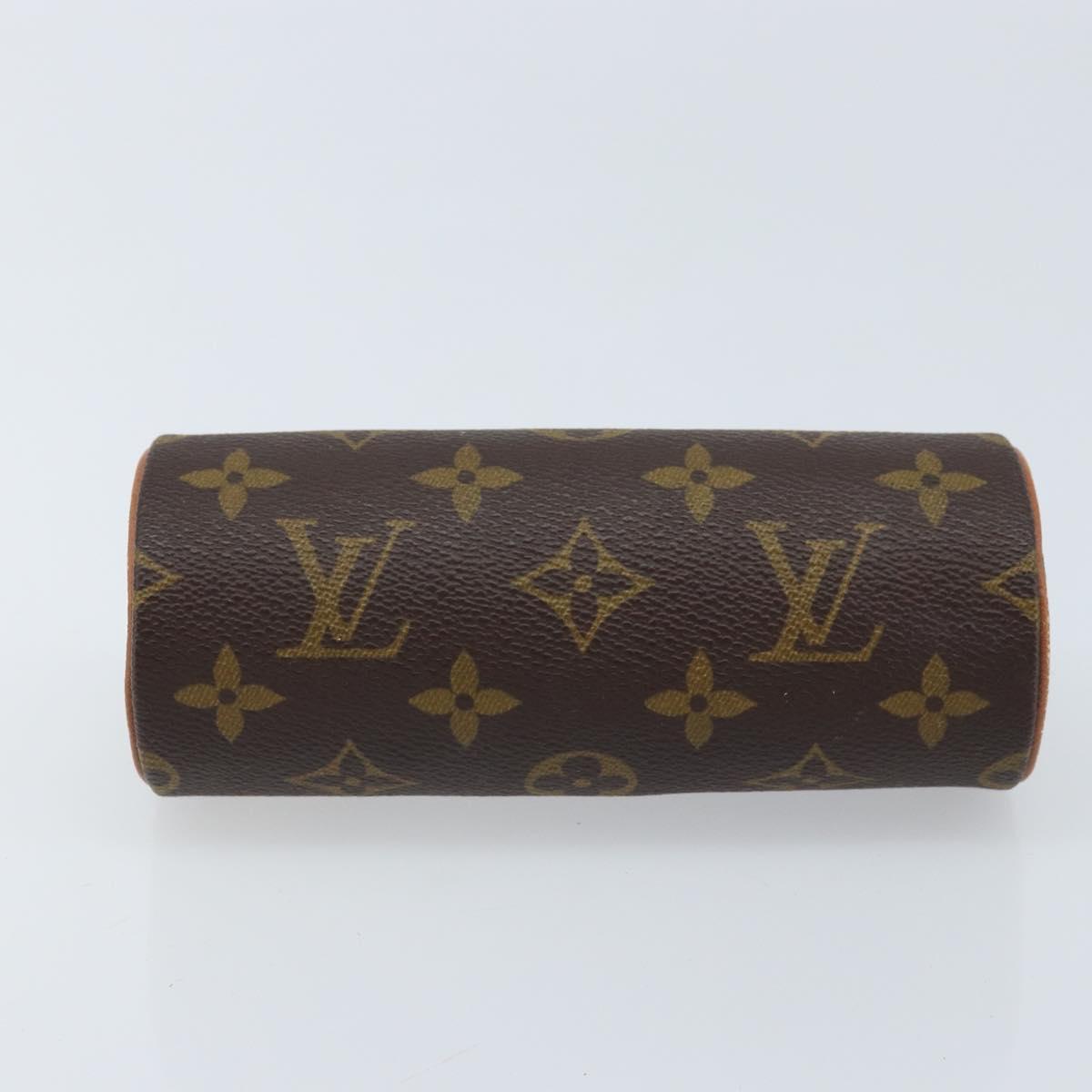 LOUIS VUITTON Monogram Papillon Pouch LV Auth 166260A