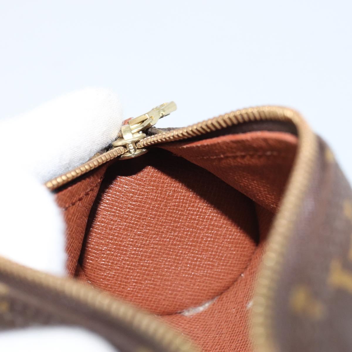 LOUIS VUITTON Monogram Papillon Pouch LV Auth 166261A