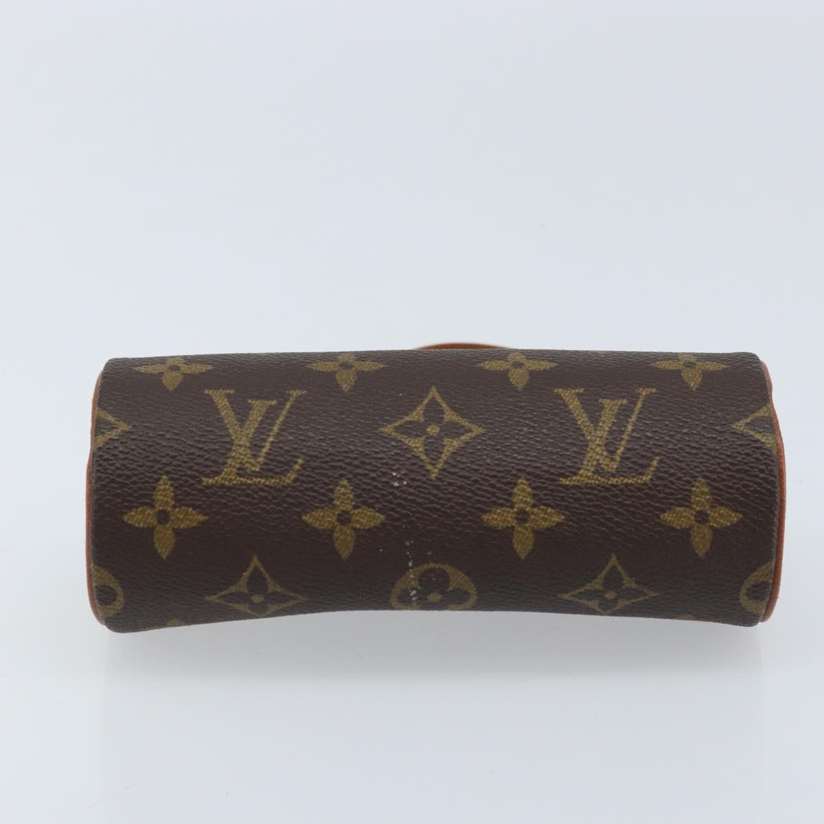 LOUIS VUITTON Monogram Papillon Pouch LV Auth 166261A
