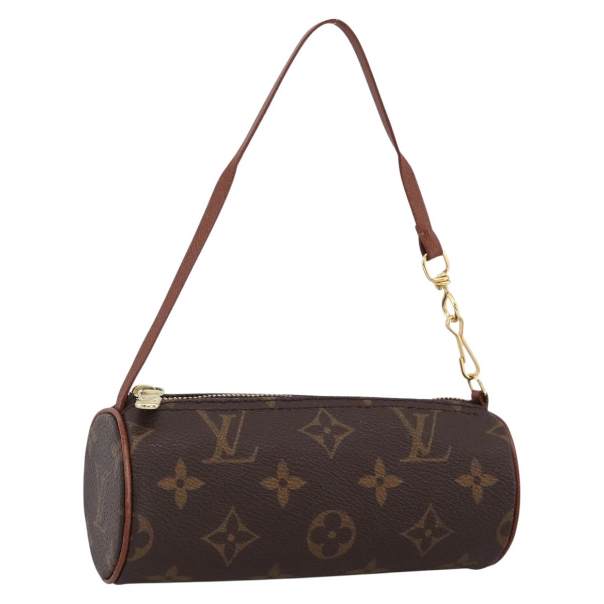 LOUIS VUITTON Monogram Papillon Pouch LV Auth 166262V