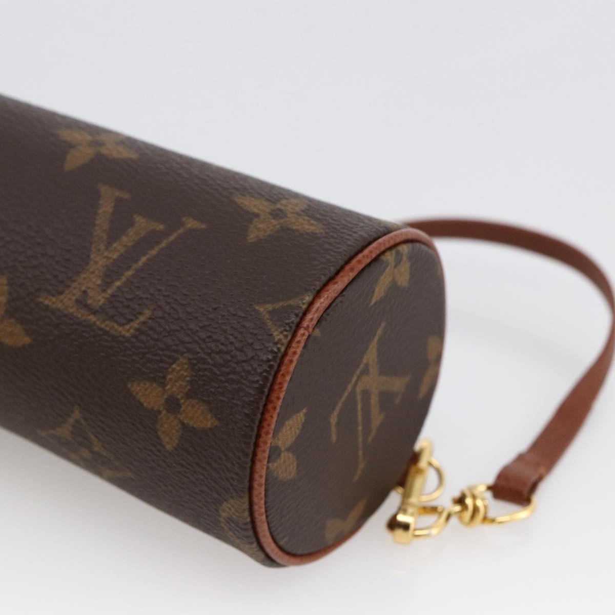 LOUIS VUITTON Monogram Papillon Pouch LV Auth 166262V