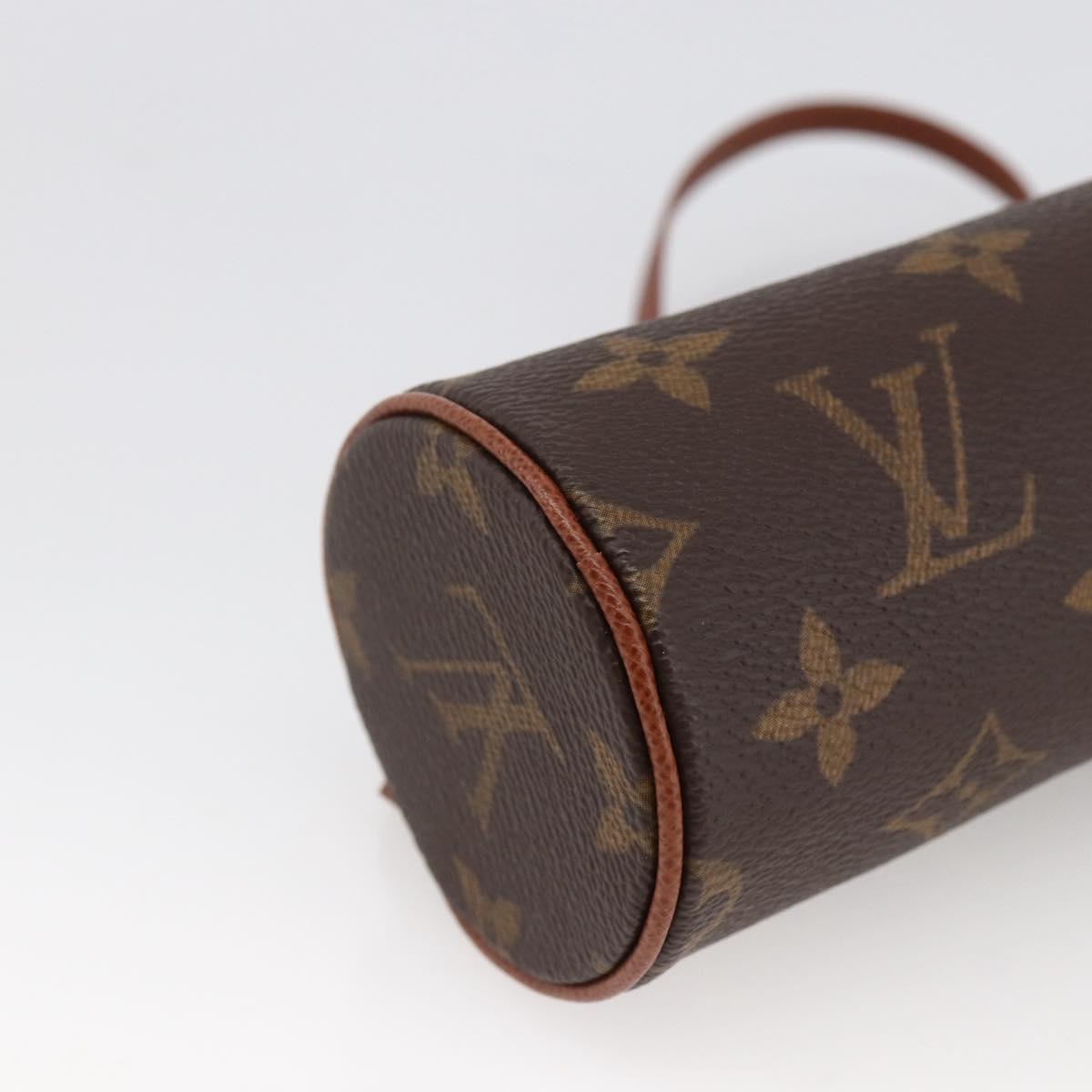LOUIS VUITTON Monogram Papillon Pouch LV Auth 166262V