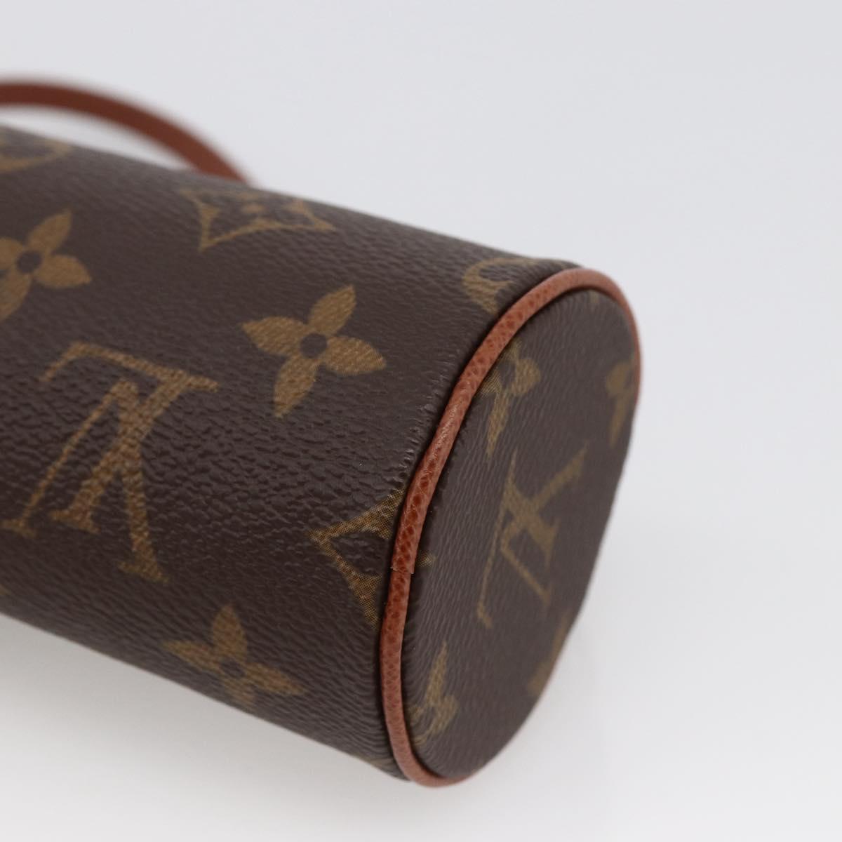 LOUIS VUITTON Monogram Papillon Pouch LV Auth 166262V