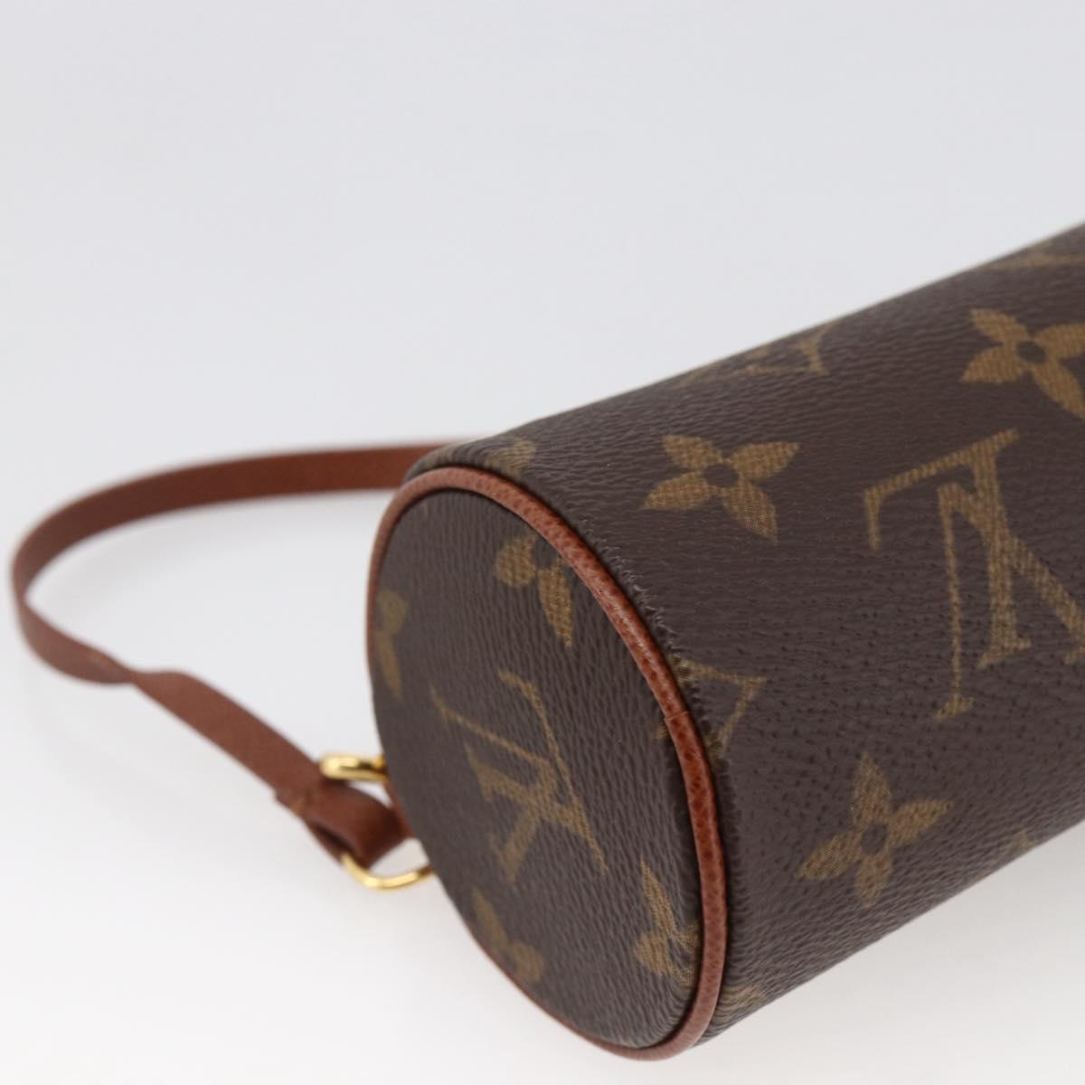 LOUIS VUITTON Monogram Papillon Pouch LV Auth 166262V