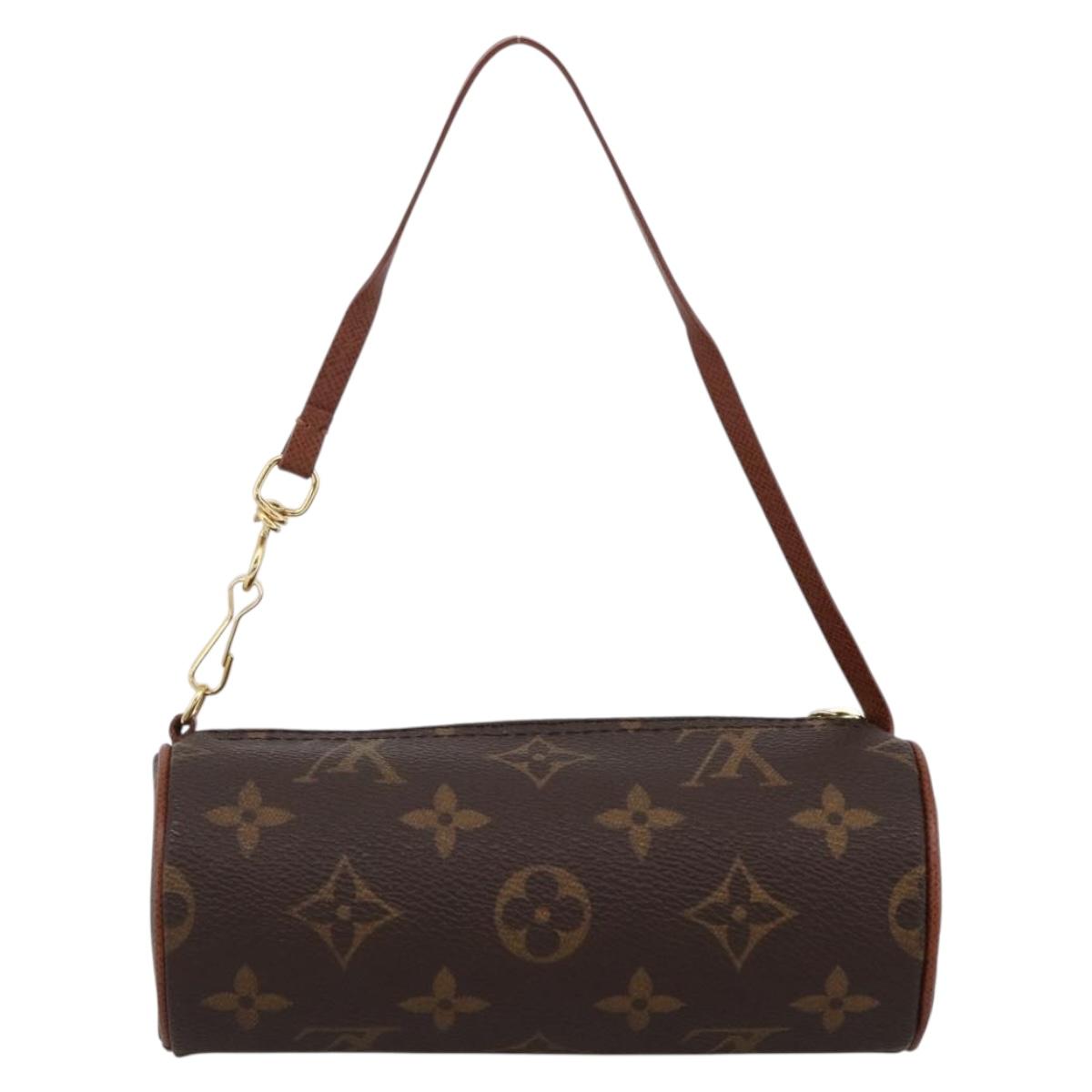LOUIS VUITTON Monogram Papillon Pouch LV Auth 166262V