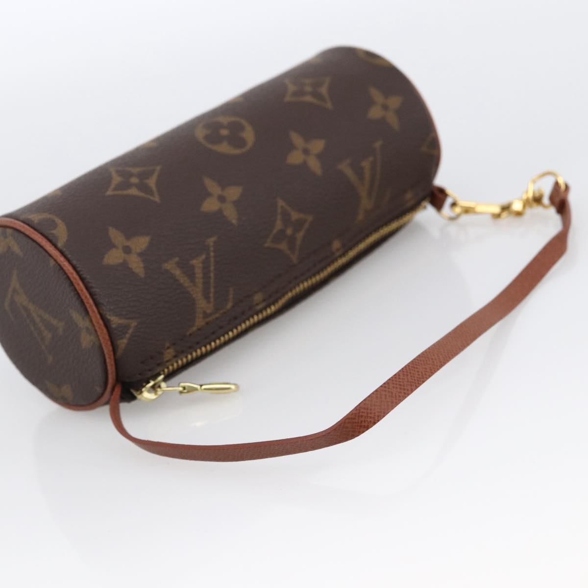 LOUIS VUITTON Monogram Papillon Pouch LV Auth 166262V