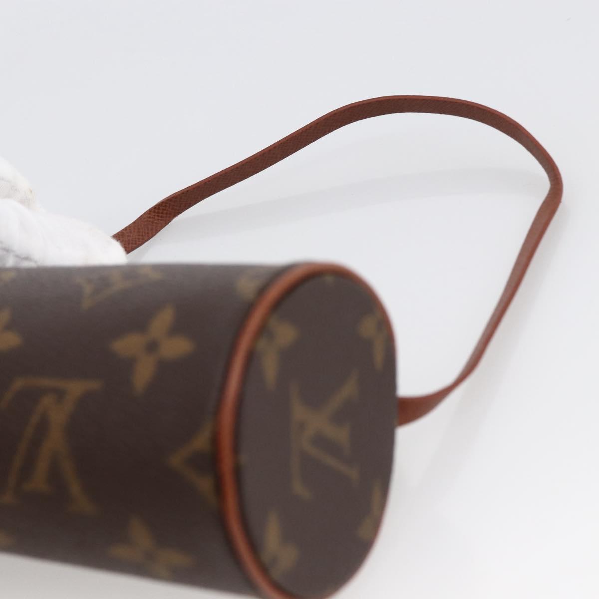 LOUIS VUITTON Monogram Papillon Pouch LV Auth 166262V