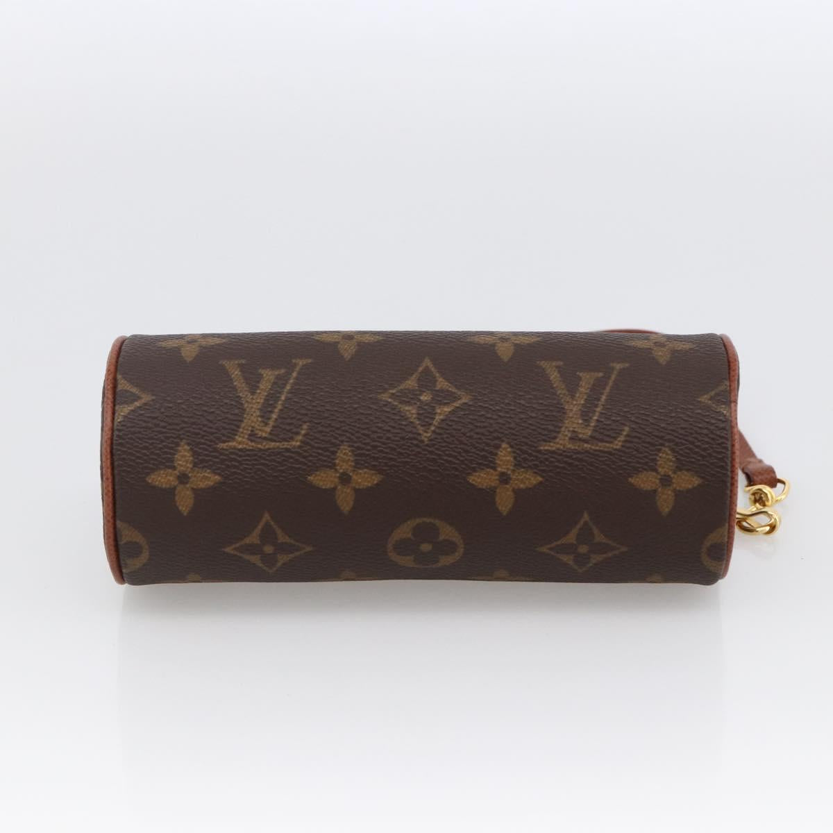 LOUIS VUITTON Monogram Papillon Pouch LV Auth 166262V