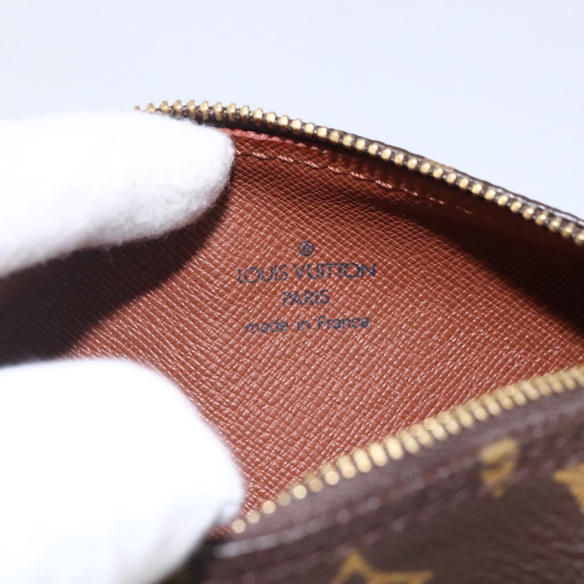 LOUIS VUITTON Monogram Papillon Pouch LV Auth 166264A