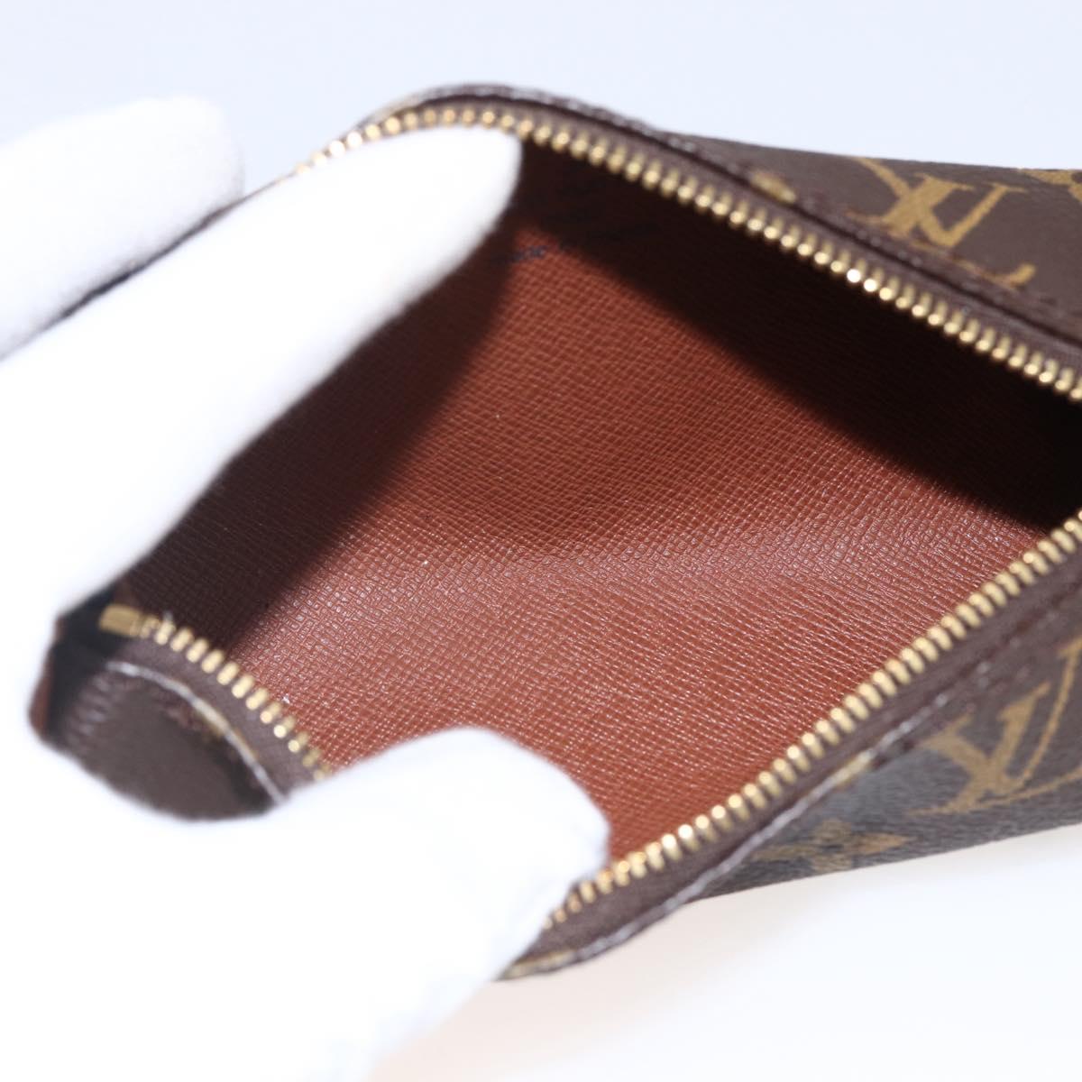 LOUIS VUITTON Monogram Papillon Pouch LV Auth 166264A