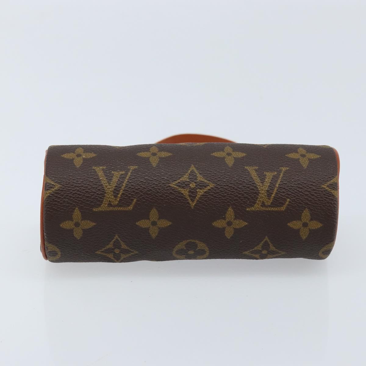 LOUIS VUITTON Monogram Papillon Pouch LV Auth 166265V