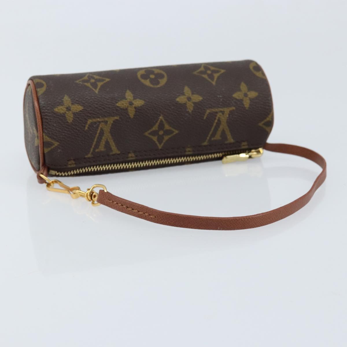 LOUIS VUITTON Monogram Papillon Pouch LV Auth 166266V