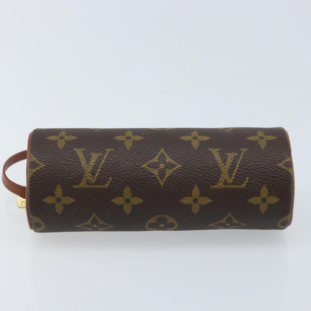 LOUIS VUITTON Monogram Papillon Pouch LV Auth 166266V