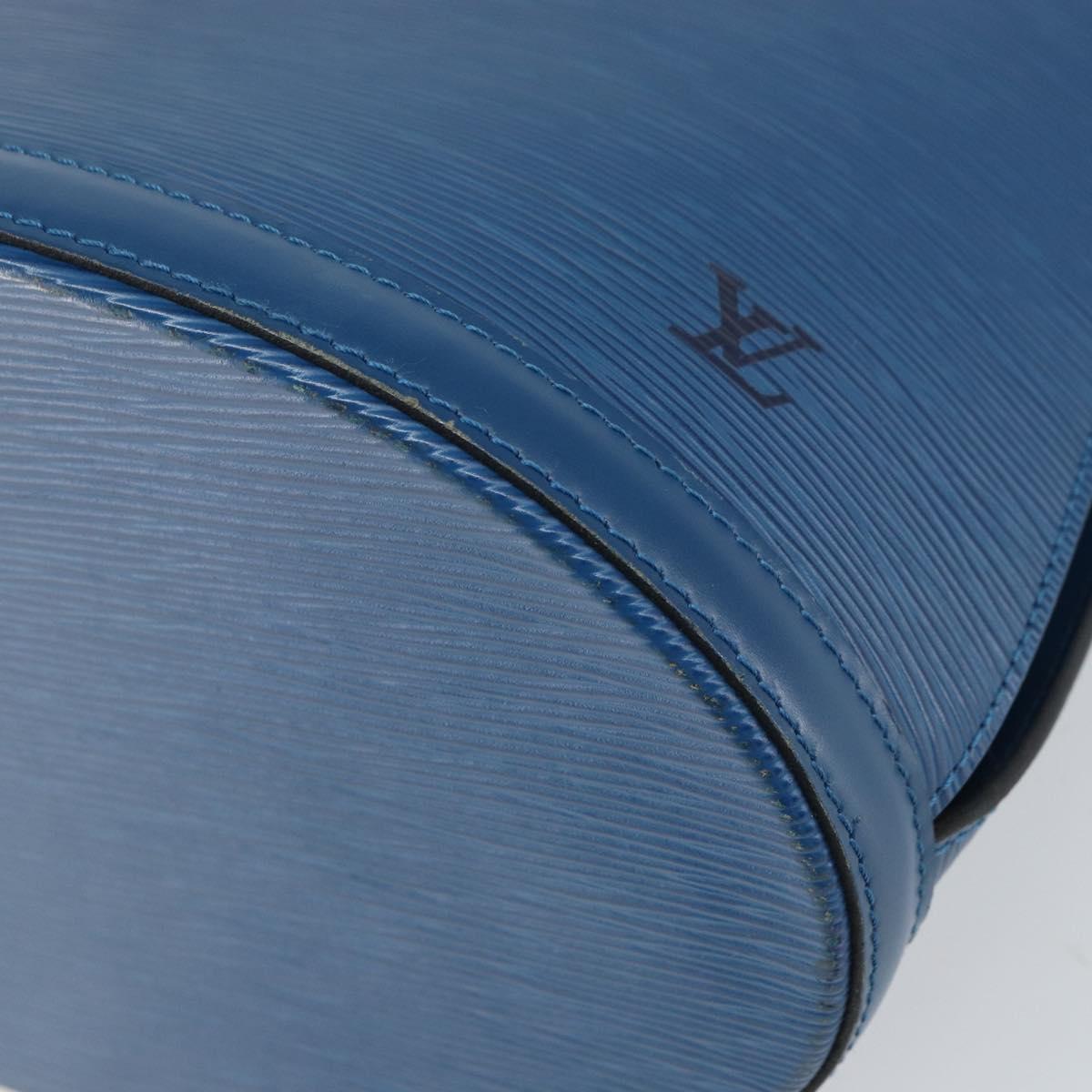 LOUIS VUITTON Epi Cluny Shoulder Bag Blue M52255 LV Auth 166287