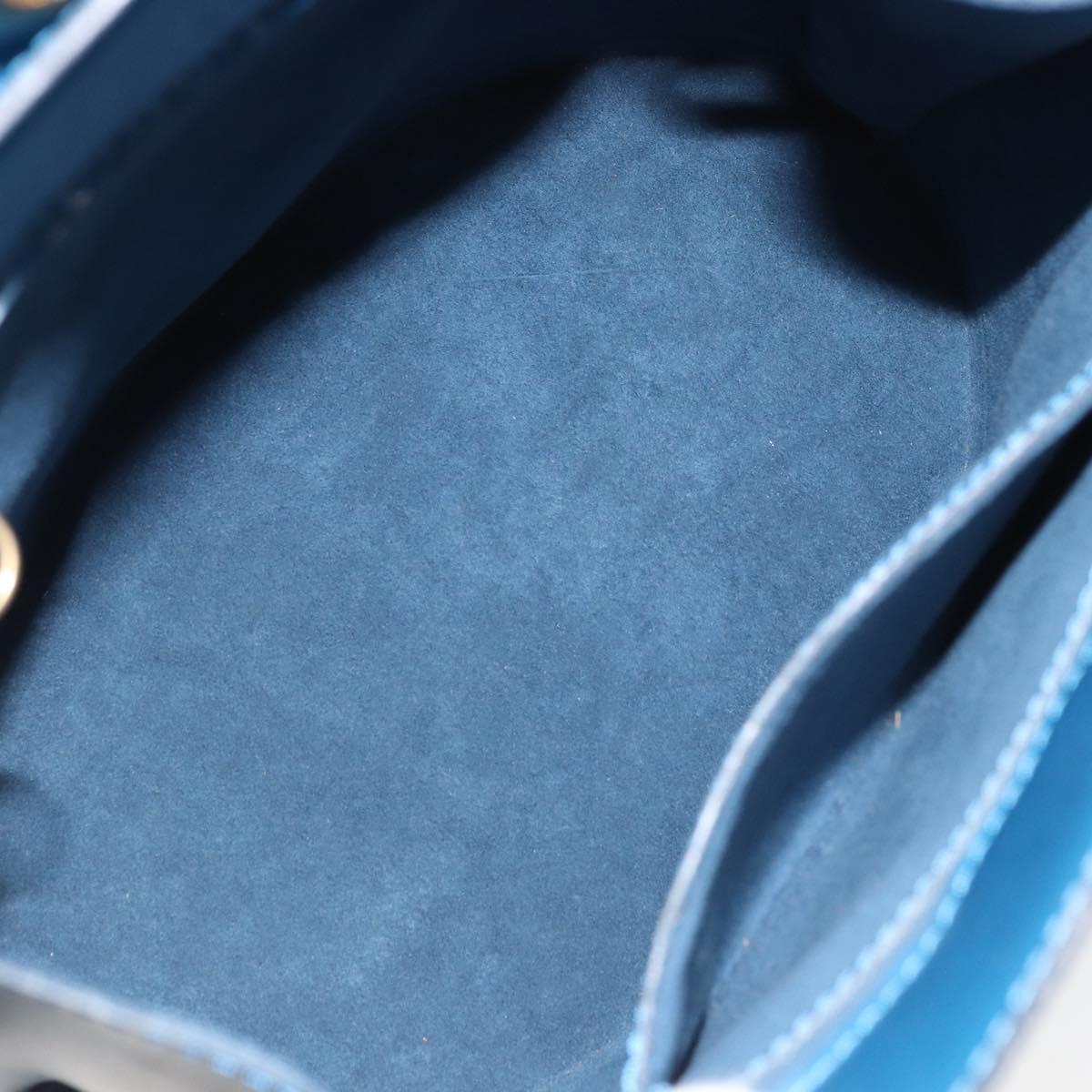 LOUIS VUITTON Epi Cluny Shoulder Bag Blue M52255 LV Auth 166287