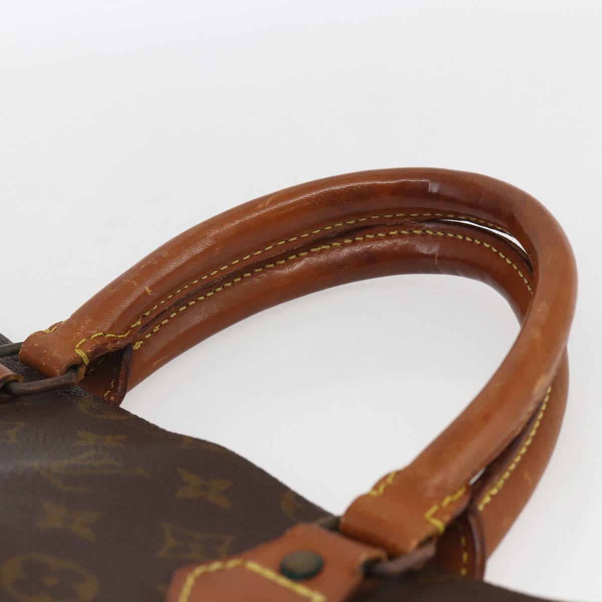 LOUIS VUITTON Monogram Sac Plat Hand Bag M51140 LV Auth 166309