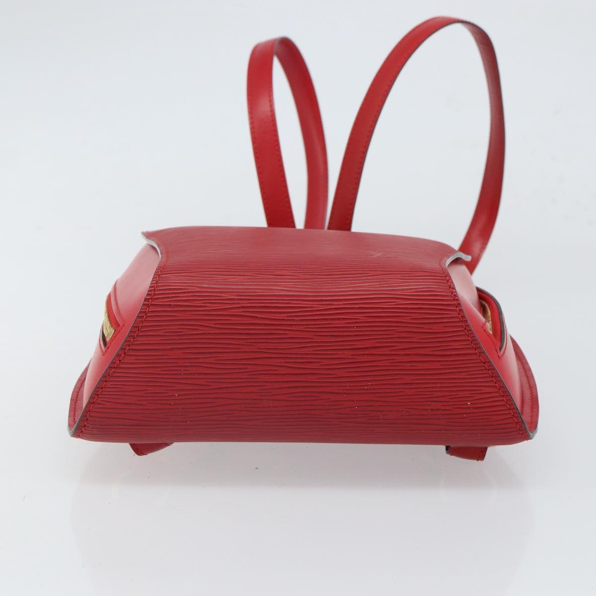 LOUIS VUITTON Epi Mabillon Backpack Castilian Red M52237 LV Auth 166325