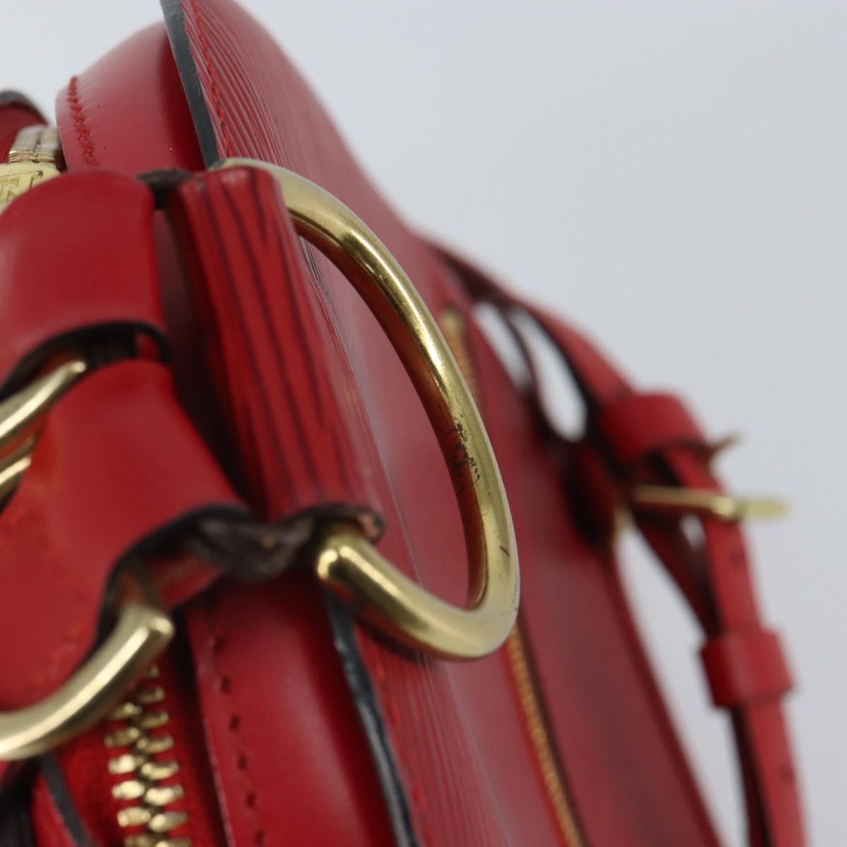 LOUIS VUITTON Epi Mabillon Backpack Castilian Red M52237 LV Auth 166325