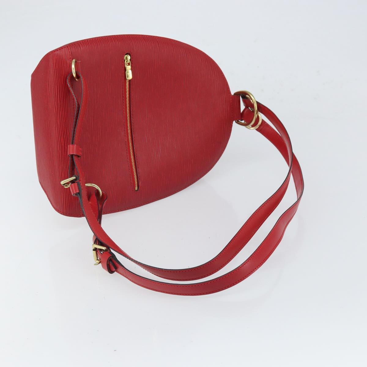 LOUIS VUITTON Epi Mabillon Backpack Castilian Red M52237 LV Auth 166325