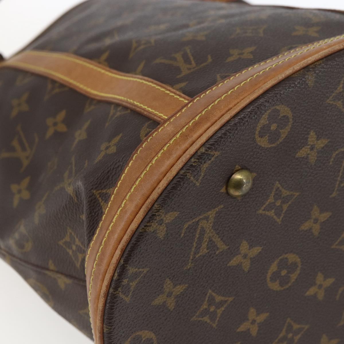 LOUIS VUITTON Monogram Bucket GM Shoulder Bag M42236 LV Auth 166339