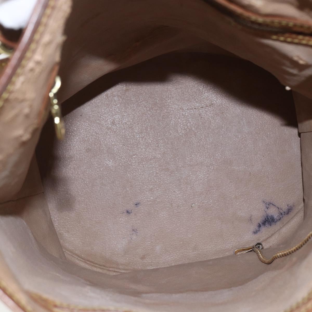LOUIS VUITTON Monogram Bucket GM Shoulder Bag M42236 LV Auth 166339