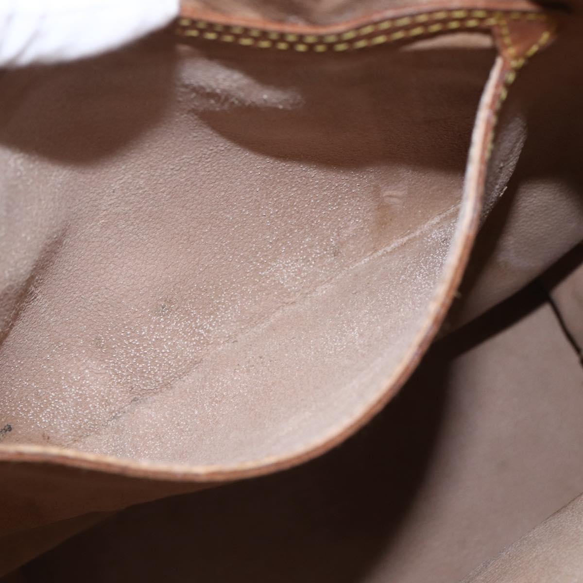 LOUIS VUITTON Monogram Bucket GM Shoulder Bag M42236 LV Auth 166339