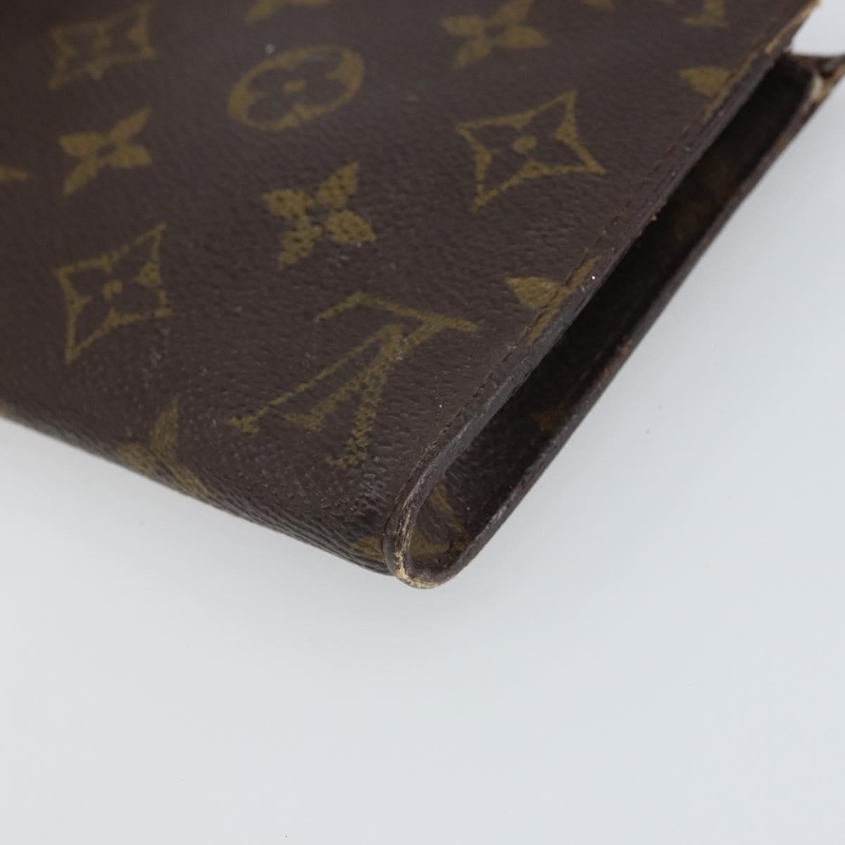 LOUIS VUITTON Monogram Bucket GM Accessory Pouch LV Auth 166340