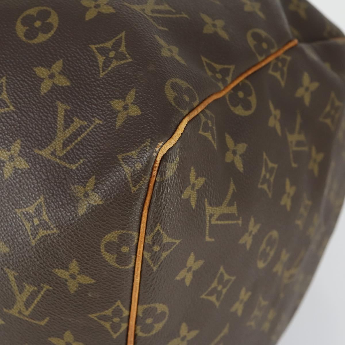 LOUIS VUITTON Monogram Keepall 55 Boston Bag M41424 LV Auth 166341