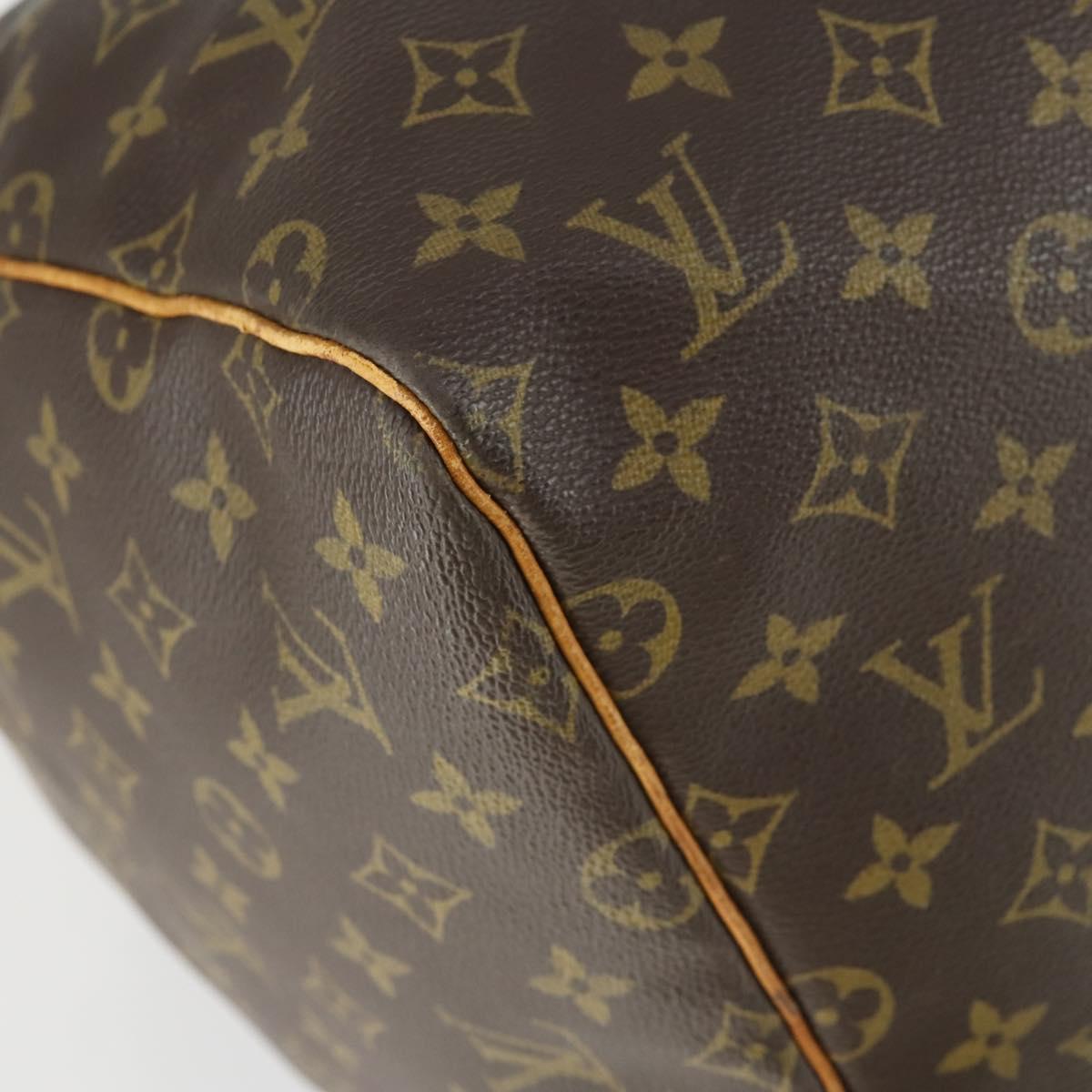 LOUIS VUITTON Monogram Keepall 55 Boston Bag M41424 LV Auth 166341