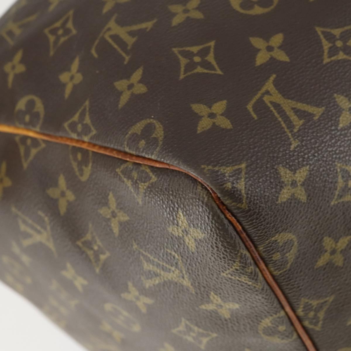 LOUIS VUITTON Monogram Keepall 55 Boston Bag M41424 LV Auth 166341