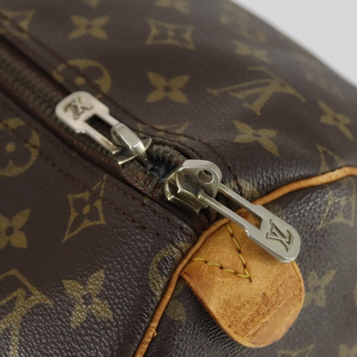 LOUIS VUITTON Monogram Keepall 55 Boston Bag M41424 LV Auth 166341