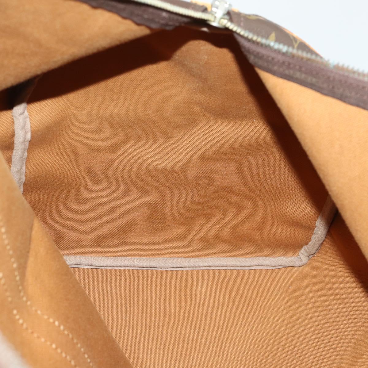 LOUIS VUITTON Monogram Keepall 55 Boston Bag M41424 LV Auth 166341