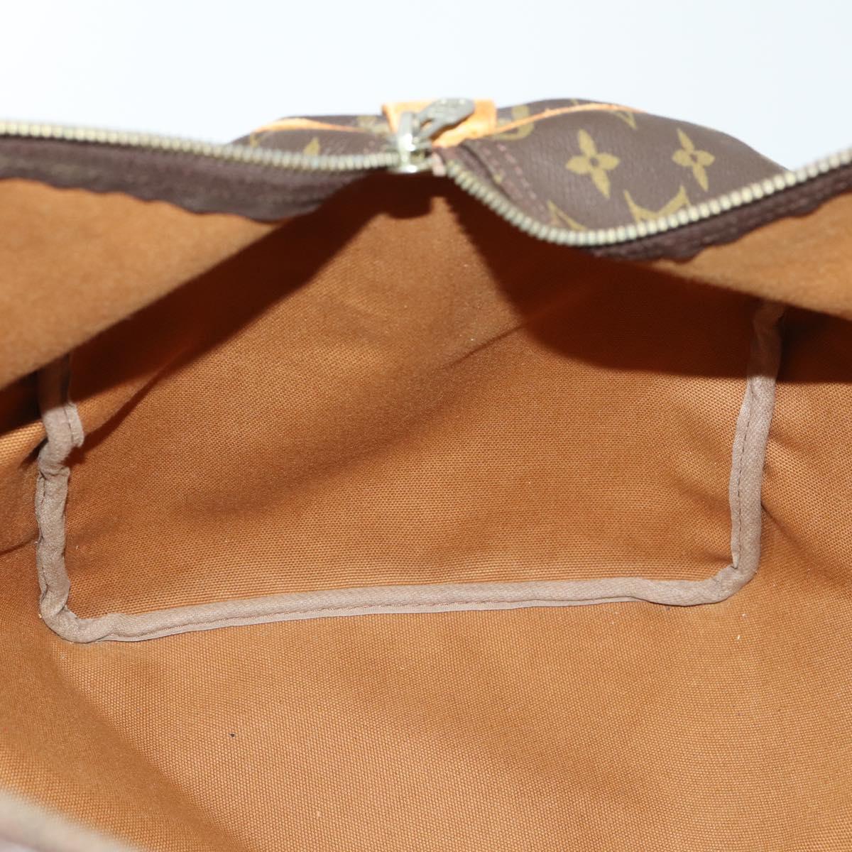 LOUIS VUITTON Monogram Keepall 55 Boston Bag M41424 LV Auth 166341