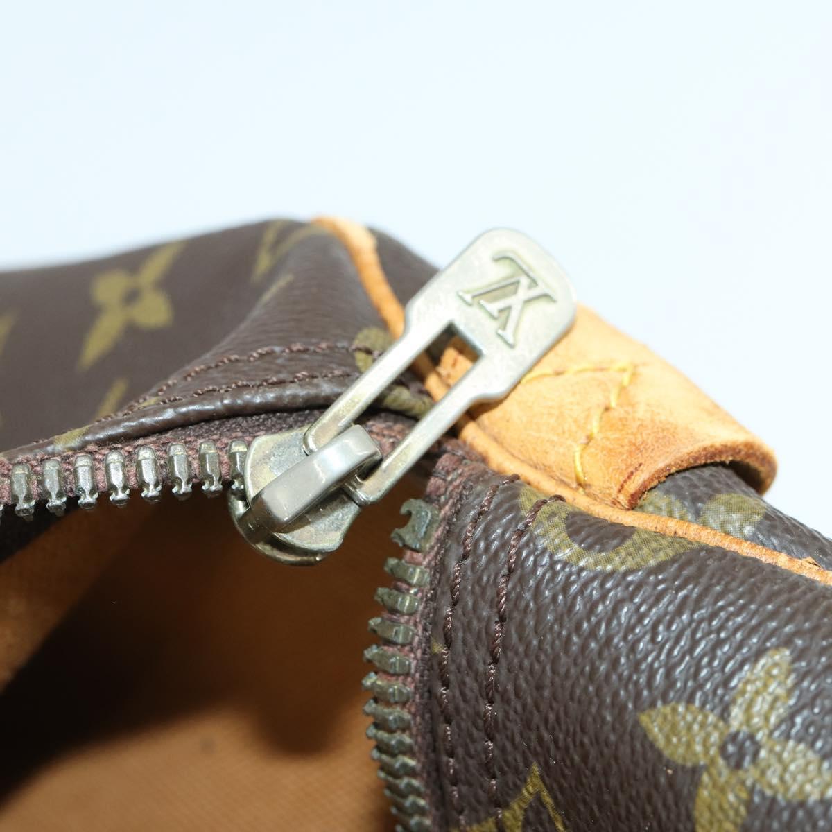 LOUIS VUITTON Monogram Keepall 55 Boston Bag M41424 LV Auth 166341