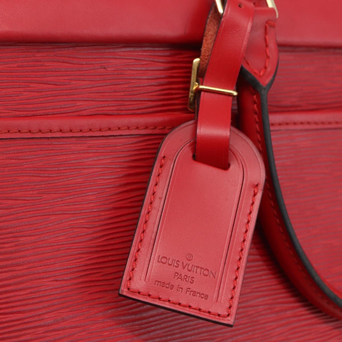 LOUIS VUITTON Epi Riviera Hand Bag Red M48187 LV Auth 166345