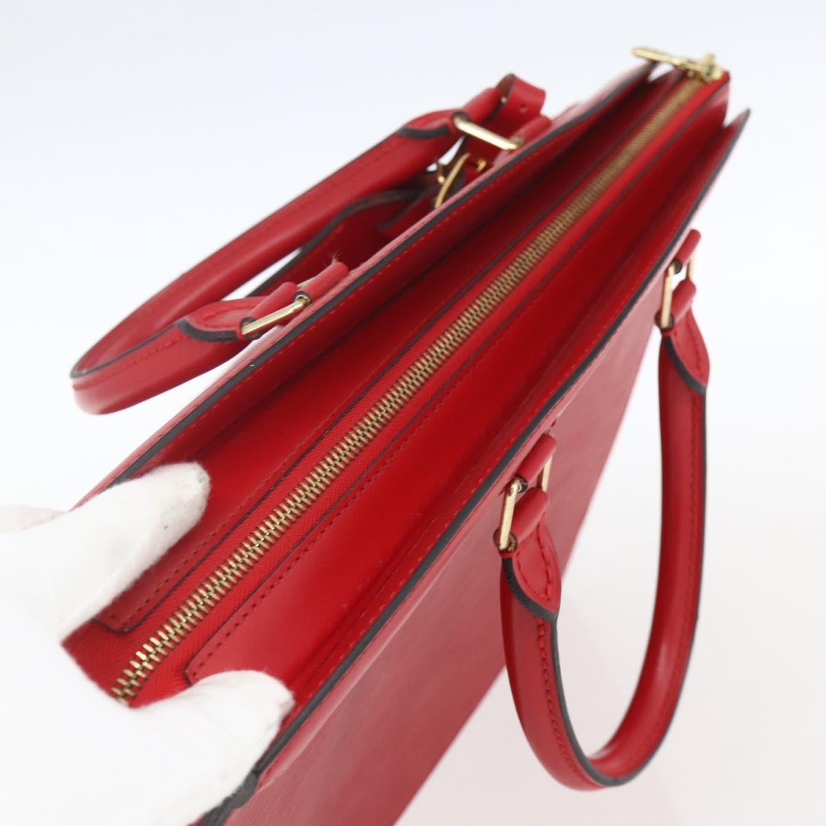 LOUIS VUITTON Epi Riviera Hand Bag Red M48187 LV Auth 166345