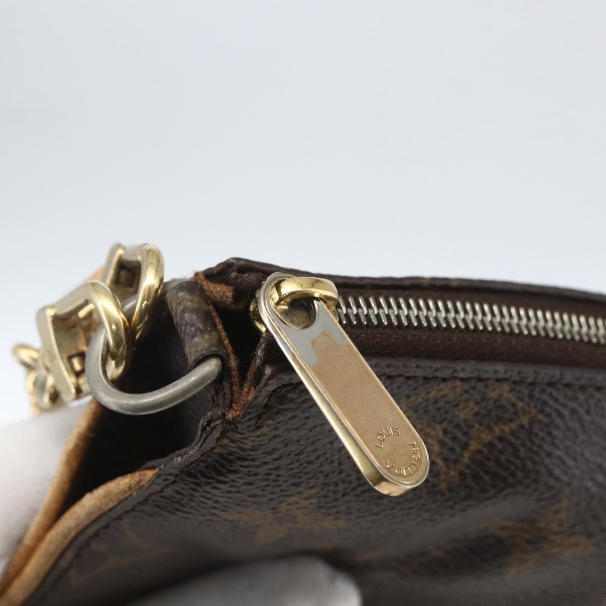 LOUIS VUITTON Monogram Sophie Accessory Pouch 2way M40158 LV Auth 166356