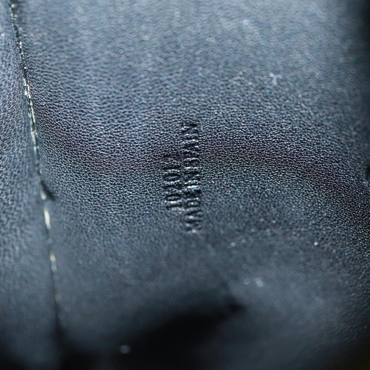 LOEWE Leather Gate Pocket Smiley Shoulder Pouch Bag Yellow Gold Auth 166364M