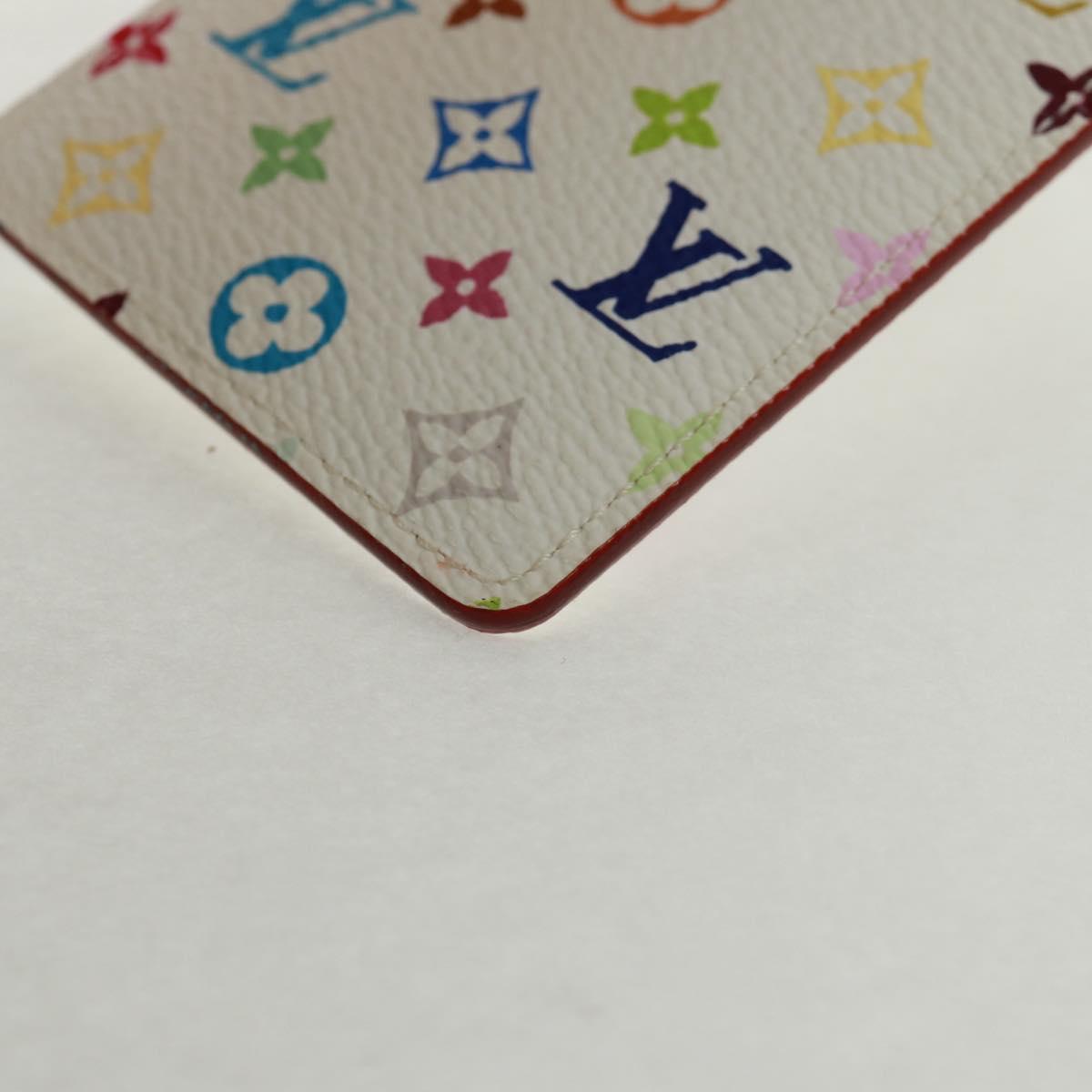 LOUIS VUITTON Monogram Multicolor Etui Mirror Mirror White M92651 Auth 166366V