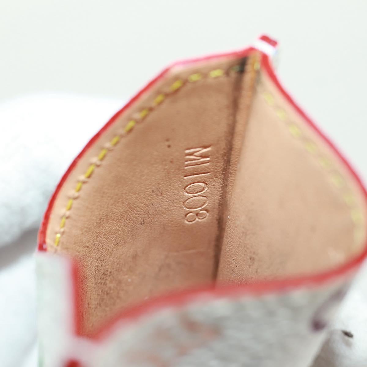 LOUIS VUITTON Monogram Multicolor Etui Mirror Mirror White M92651 Auth 166366V