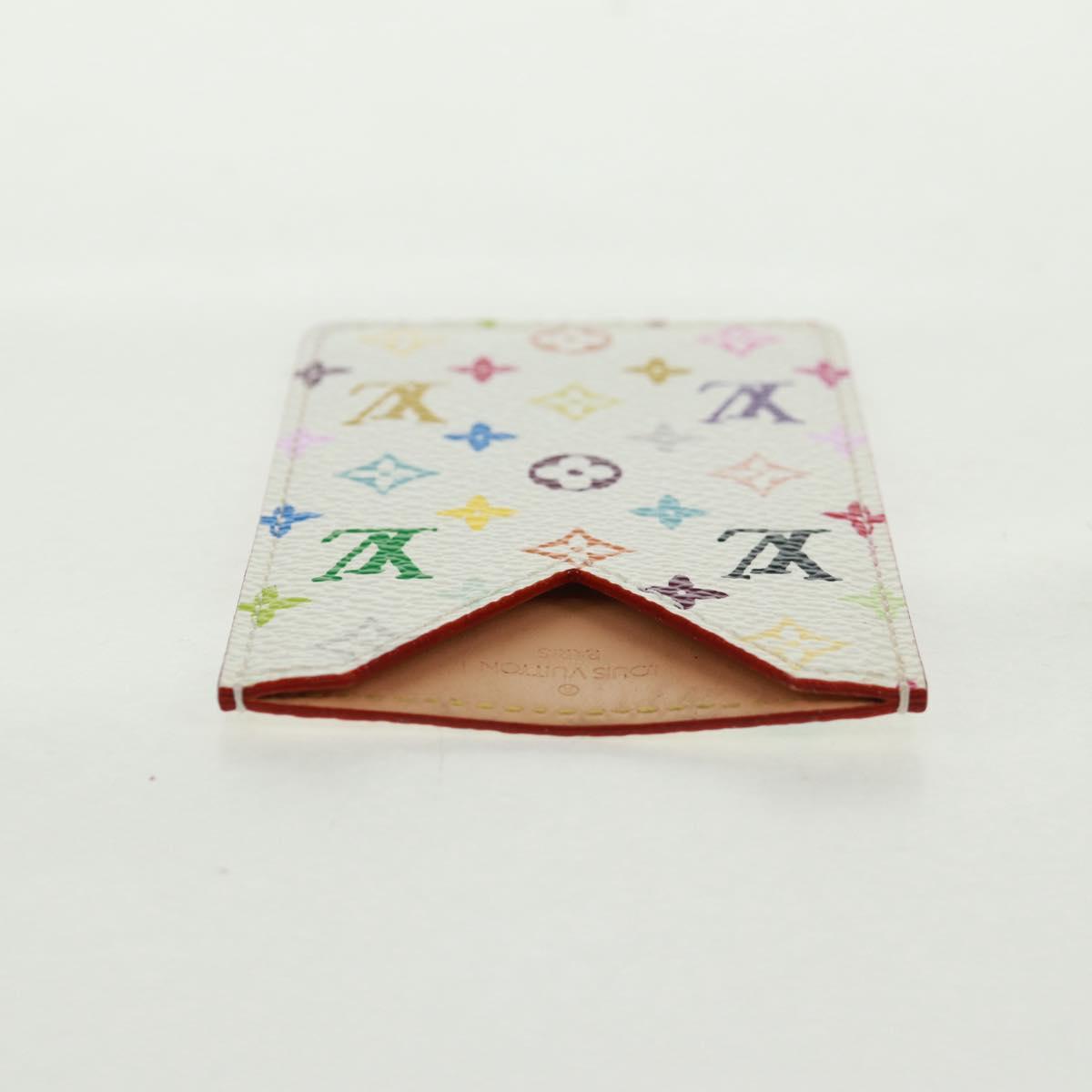 LOUIS VUITTON Monogram Multicolor Etui Mirror Mirror White M92651 Auth 166366V