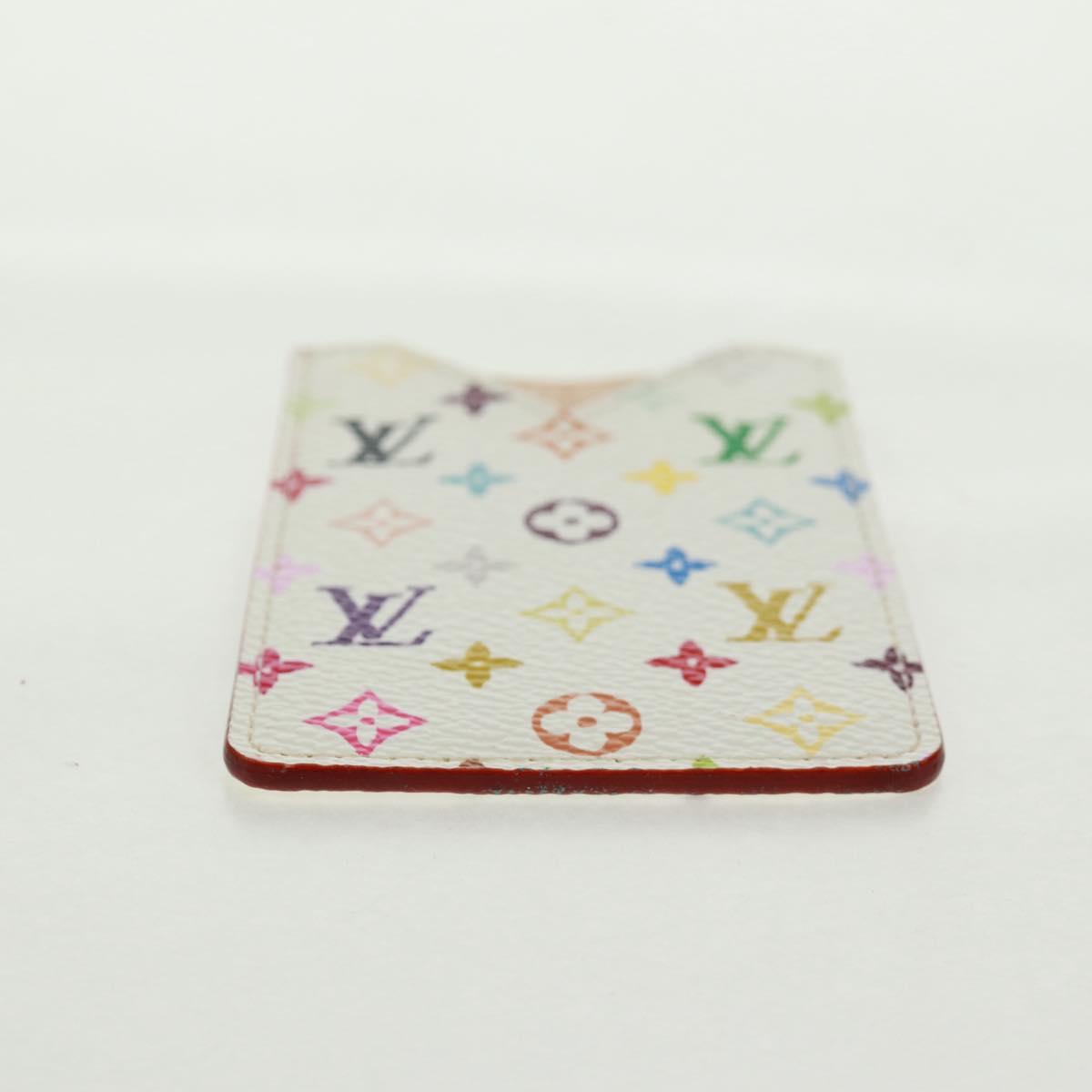 LOUIS VUITTON Monogram Multicolor Etui Mirror Mirror White M92651 Auth 166366V