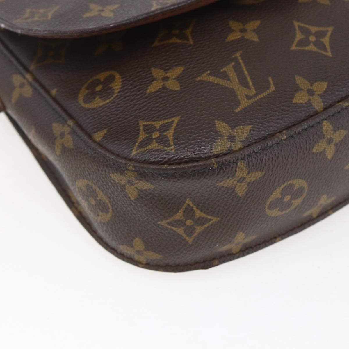 LOUIS VUITTON Monogram Saint Cloud MM Shoulder Bag M51243 LV Auth 166373