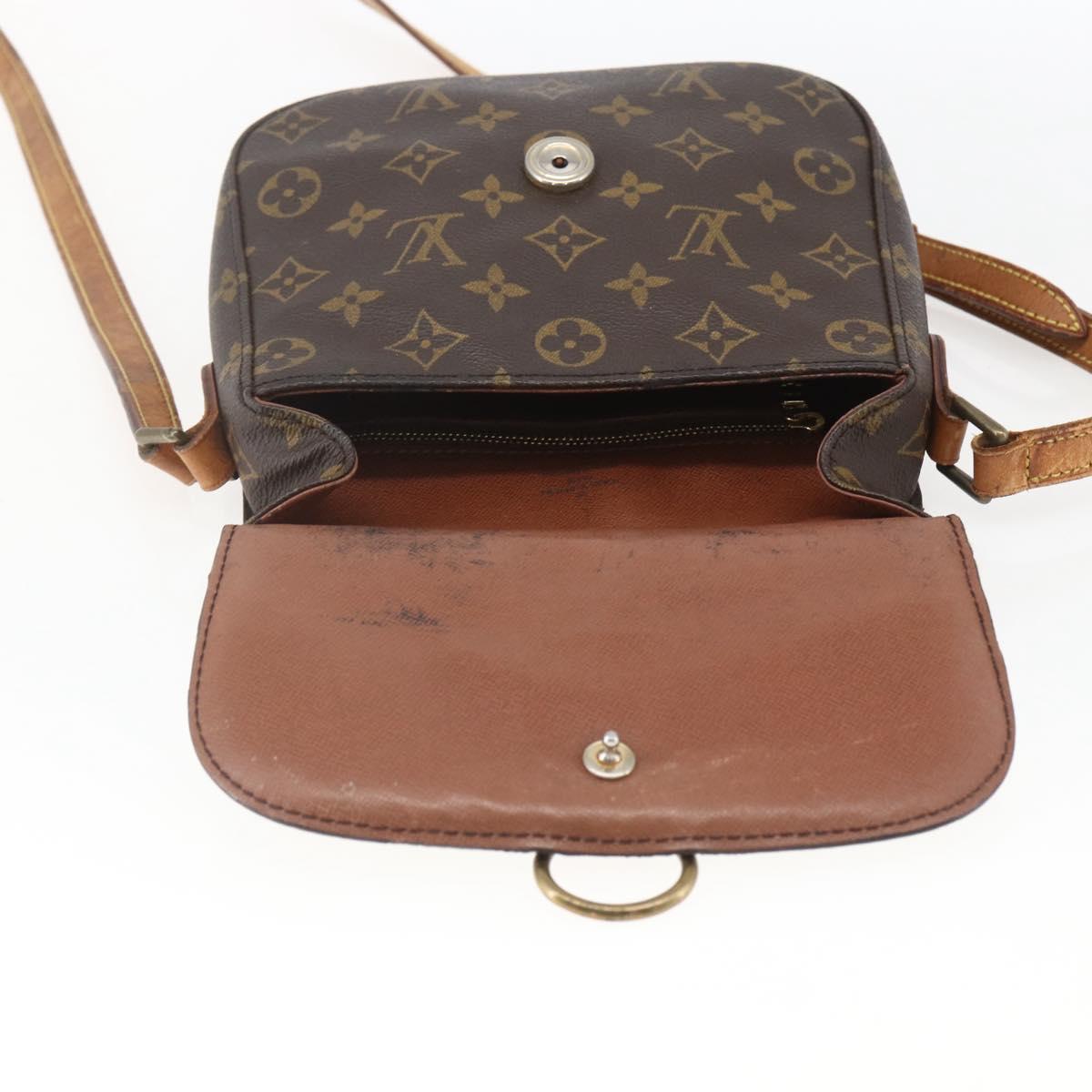 LOUIS VUITTON Monogram Saint Cloud MM Shoulder Bag M51243 LV Auth 166373