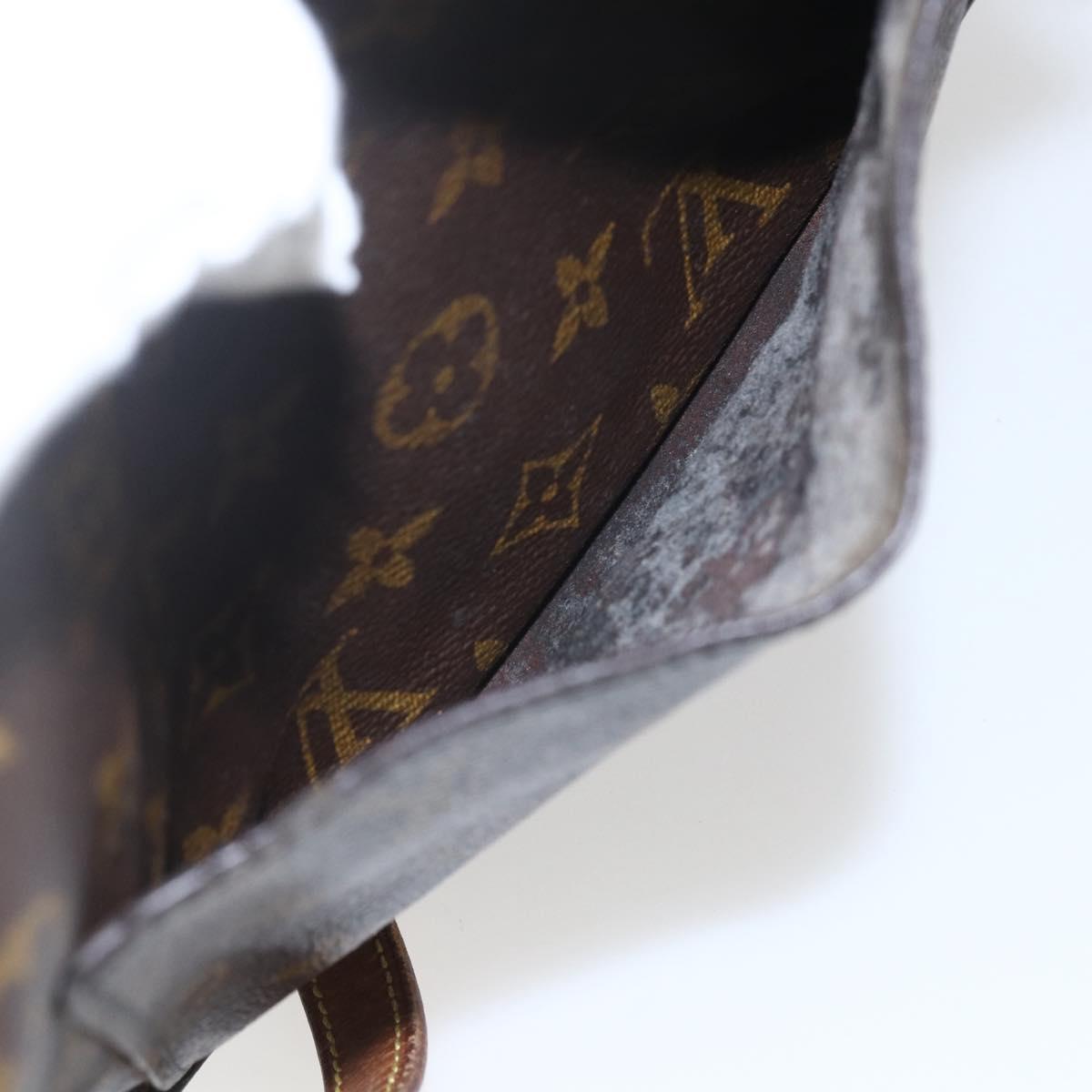 LOUIS VUITTON Monogram Saint Cloud MM Shoulder Bag M51243 LV Auth 166373