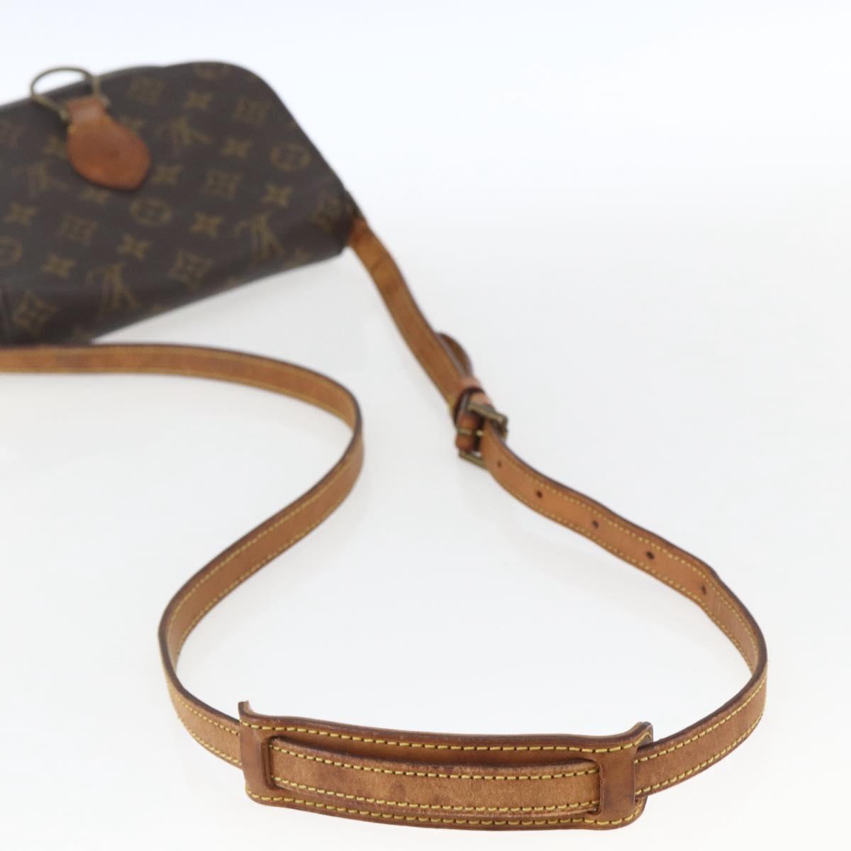 LOUIS VUITTON Monogram Saint Cloud MM Shoulder Bag M51243 LV Auth 166373