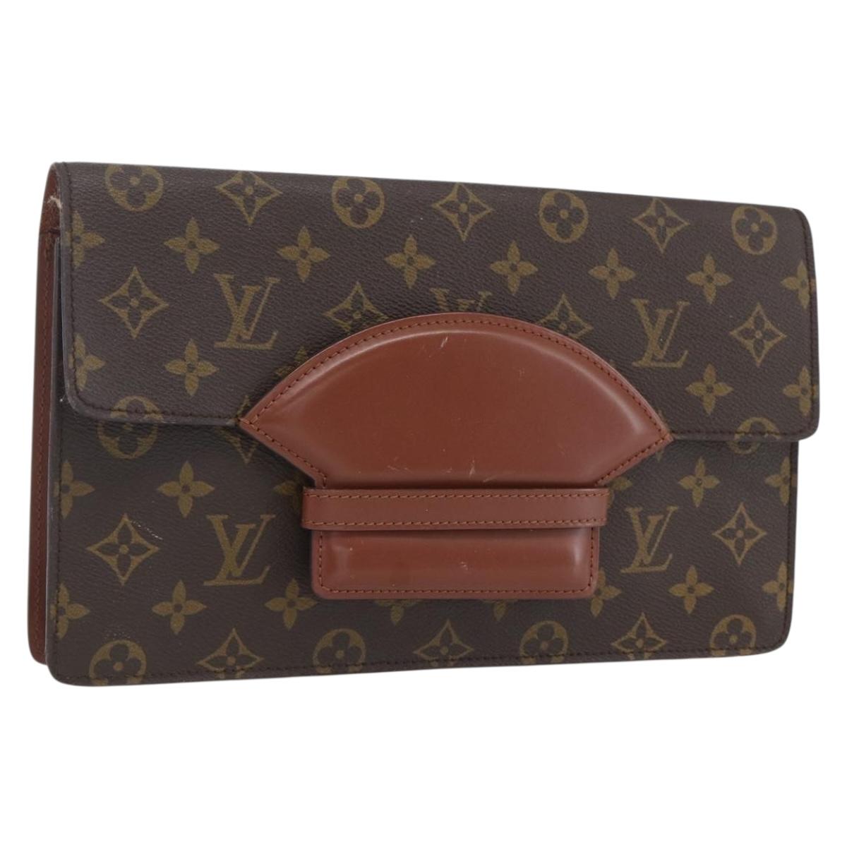 LOUIS VUITTON Monogram Chaillot Clutch Bag M51786 LV Auth 166388