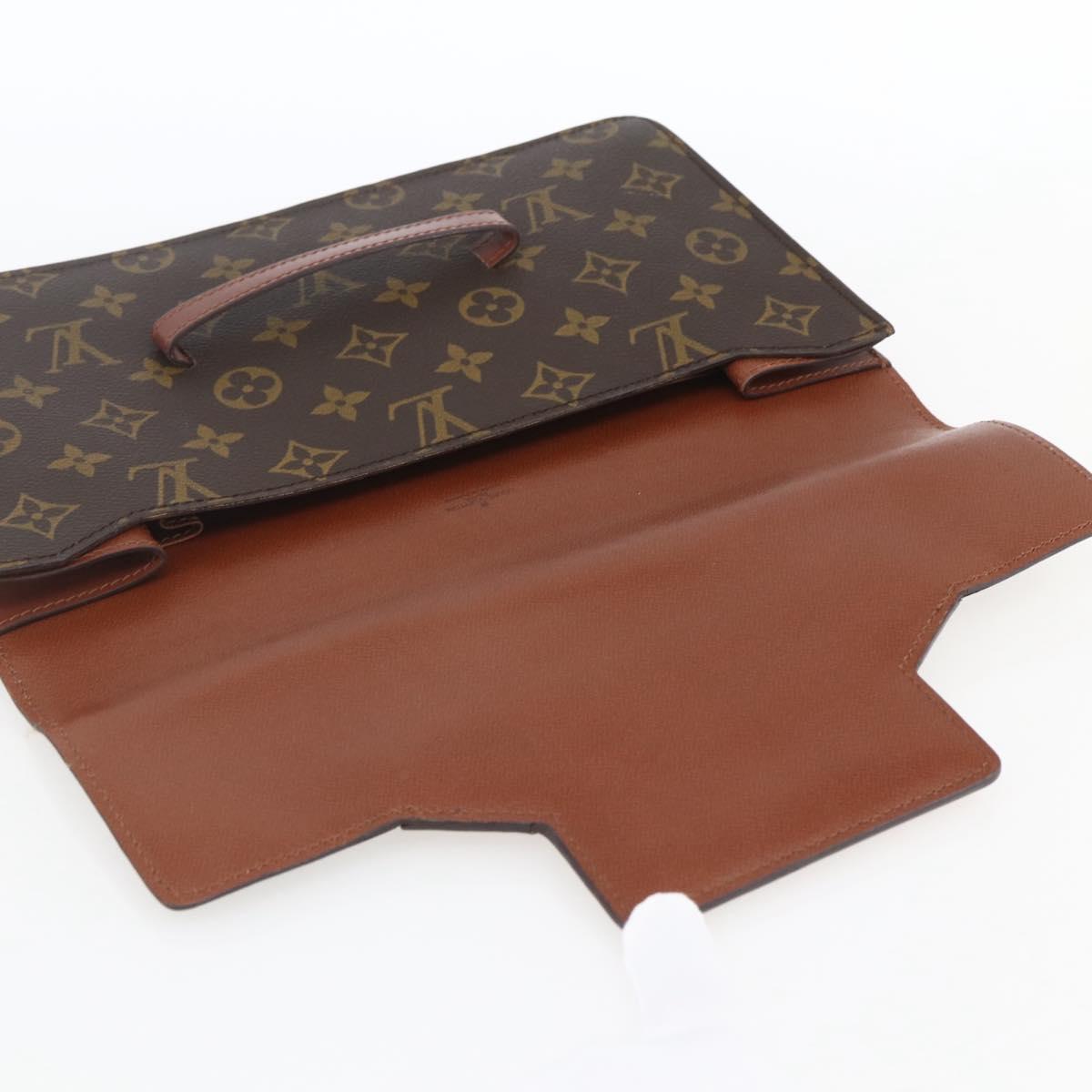 LOUIS VUITTON Monogram Chaillot Clutch Bag M51786 LV Auth 166388